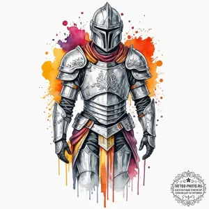 Tattoo design a beautiful, intricate piece of... - эскиз тату (№1751618080_0, 04.07.2025 08:34) — tattoo-photo.ru