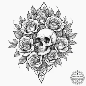 Tattoo design a strong gust of wind shaping a... - эскиз тату (№1751622414_0, 04.07.2025 09:46) — tattoo-photo.ru