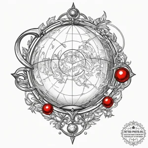 Tattoo sketch the glyph for sagittarius (9th... - эскиз тату (№1751637332_0, 04.07.2025 13:55) — tattoo-photo.ru