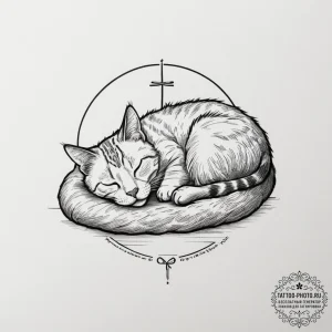 Tattoo design a loyal companion animal (dog,... - эскиз тату (№1751644046_0, 04.07.2025 15:47) — tattoo-photo.ru