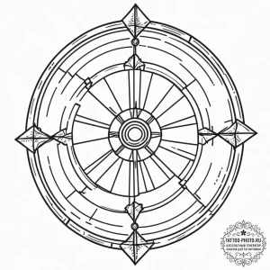 Tattoo design a detailed, strong-looking vaul... - эскиз тату (№1751647431_0, 04.07.2025 16:43) — tattoo-photo.ru