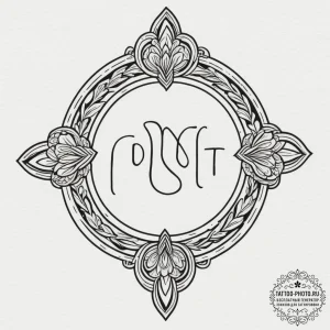 Rock (symbol), tattoo drawing outline, on a c... - эскиз тату (№1751654003_0, 04.07.2025 18:33) — tattoo-photo.ru