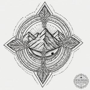 Tattoo design a stylized "cheat code" sequenc... - эскиз тату (№1751656979_0, 04.07.2025 19:22) — tattoo-photo.ru