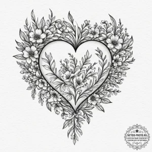 Tattoo sketch: a collection of small, delicat... - эскиз тату (№1751661158_0, 04.07.2025 20:32) — tattoo-photo.ru