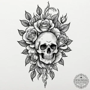 Tattoo design a combat boot print in mud or d... - эскиз тату (№1751662762_0, 04.07.2025 20:59) — tattoo-photo.ru