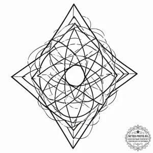 Tattoo sketch an abstract representation of a... - эскиз тату (№1751663842_0, 04.07.2025 21:17) — tattoo-photo.ru