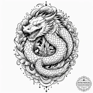 A neo-traditional portrait of griffith from b... - эскиз тату (№1751673798_0, 05.07.2025 00:03) — tattoo-photo.ru