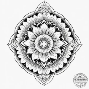 Grendel, ink illustration for tattoo, black a... - эскиз тату (№1751675590_0, 05.07.2025 00:33) — tattoo-photo.ru