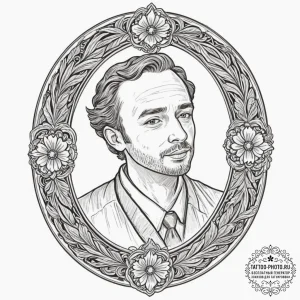 A sketch of charlie kelly's "pepe silvia" con... - эскиз тату (№1751676781_0, 05.07.2025 00:53) — tattoo-photo.ru