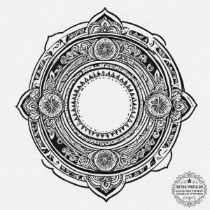 A poker chip, tattoo flash sheet design, neo... - эскиз тату (№1751687368_0, 05.07.2025 03:49) — tattoo-photo.ru
