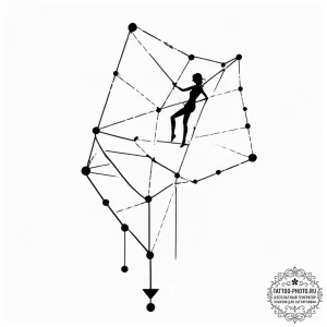 Tattoo sketch the big dipper constellation, b... - эскиз тату (№1751689136_0, 05.07.2025 04:18) — tattoo-photo.ru