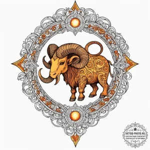 Tattoo design an abstract representation of t... - эскиз тату (№1751691052_0, 05.07.2025 04:50) — tattoo-photo.ru