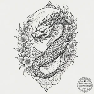 Bell, tattoo line art, irezumi japanese tatto... - эскиз тату (№1751692900_0, 05.07.2025 05:21) — tattoo-photo.ru