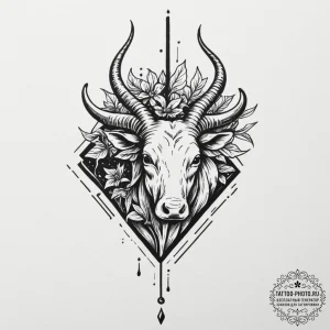 Tattoo design the glyph for taurus (2nd house... - эскиз тату (№1751694651_0, 05.07.2025 05:50) — tattoo-photo.ru