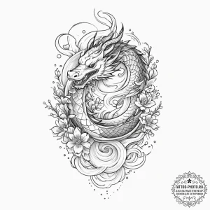 Tattoo design a subtle "force field" protecti... - эскиз тату (№1751708069_0, 05.07.2025 09:34) — tattoo-photo.ru