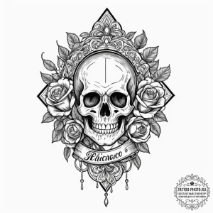 Playing card hand (e.g., a royal flush), tatt... - эскиз тату (№1751710152_0, 05.07.2025 10:09) — tattoo-photo.ru