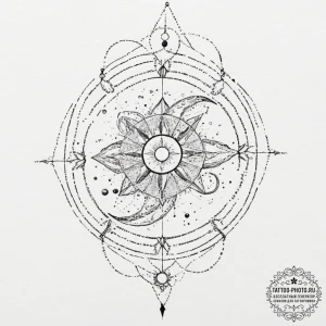 Tattoo sketch a watercolor nebula shaping its... - эскиз тату (№1751714591_0, 05.07.2025 11:23) — tattoo-photo.ru