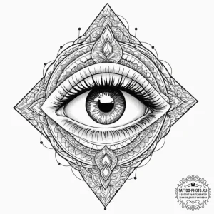 Tattoo design for an arm, a detailed, realist... - эскиз тату (№1751722647_0, 05.07.2025 13:37) — tattoo-photo.ru