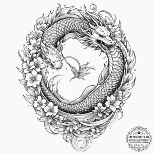 Tattoo design for shoulder, the tree of life... - эскиз тату (№1751742394_0, 05.07.2025 19:06) — tattoo-photo.ru