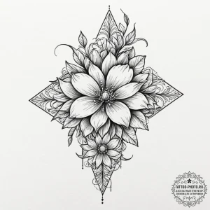 Tiny tattoo design, a bomb, but its fuse is a... - эскиз тату (№1751763414_0, 06.07.2025 00:56) — tattoo-photo.ru