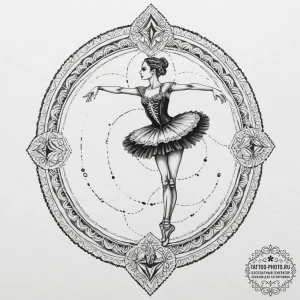 Tattoo design for an arm, an old music box, w... - эскиз тату (№1751767297_0, 06.07.2025 02:01) — tattoo-photo.ru