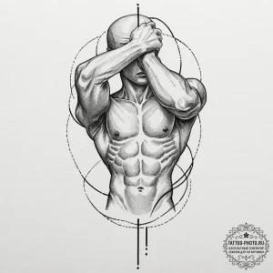 Tattoo design for shoulder, a series of fine,... - эскиз тату (№1751768354_0, 06.07.2025 02:19) — tattoo-photo.ru