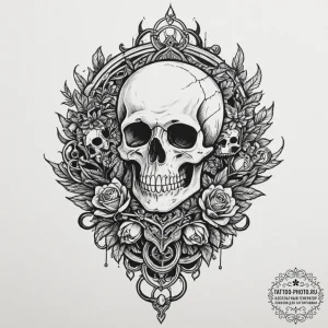 группа 9: memento mori & macabre minis (memen... - эскиз тату (№1751769707_0, 06.07.2025 02:41) — tattoo-photo.ru