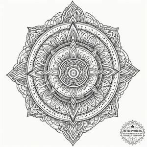 Tattoo design for an arm, a character from ad... - эскиз тату (№1751779201_0, 06.07.2025 05:20) — tattoo-photo.ru