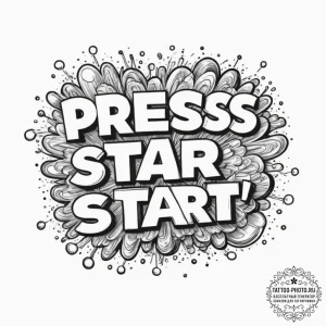 Tattoo design for shoulder, a speech bubble t... - эскиз тату (№1751783167_0, 06.07.2025 06:26) — tattoo-photo.ru