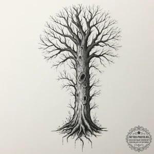 Tattoo design for a leg wrap, an ancient, gna... - эскиз тату (№1751784683_0, 06.07.2025 06:51) — tattoo-photo.ru