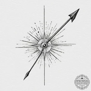 Tattoo sketch "i see" text for sagittarius, w... - эскиз тату (№1751797839_0, 06.07.2025 10:30) — tattoo-photo.ru