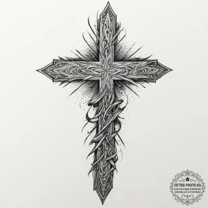 Tattoo design a glowing 'game over' screen me... - эскиз тату (№1751818686_0, 06.07.2025 16:18) — tattoo-photo.ru
