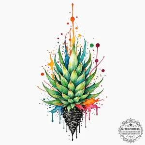 Prickly wire, tattoo drawing outline, waterco... - эскиз тату (№1751824578_0, 06.07.2025 17:56) — tattoo-photo.ru