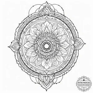 Tattoo sketch: a stylized depiction of a crad... - эскиз тату (№1751834447_0, 06.07.2025 20:40) — tattoo-photo.ru