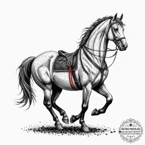 The trojan horse, artistic tattoo sketch, tra... - эскиз тату (№1751836254_0, 06.07.2025 21:10) — tattoo-photo.ru