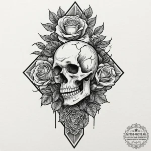 Tattoo design a heavy, textured rock surface,... - эскиз тату (№1751839430_0, 06.07.2025 22:03) — tattoo-photo.ru