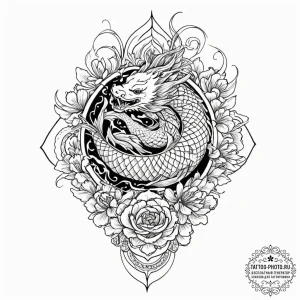 Tattoo design a custom-built pc cooling fan w... - эскиз тату (№1751842165_0, 06.07.2025 22:49) — tattoo-photo.ru