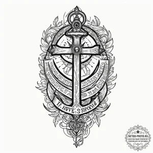A linework tattoo of the "i have spoken" quot... - эскиз тату (№1751851638_0, 07.07.2025 01:27) — tattoo-photo.ru