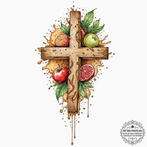 Food & drink, tattoo line art, watercolor tat... - эскиз тату (№1751854247_0, 07.07.2025 02:10) — tattoo-photo.ru