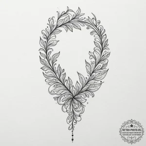 Tattoo sketch a minimalist representation of... - эскиз тату (№1751855934_0, 07.07.2025 02:38) — tattoo-photo.ru
