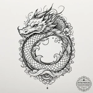 A linework tattoo of the "strange man" from e... - эскиз тату (№1751858750_0, 07.07.2025 03:25) — tattoo-photo.ru