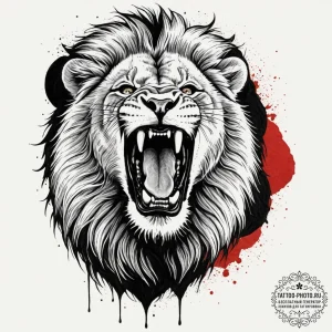 A national geographic style photo of a majest... - эскиз тату (№1751859094_0, 07.07.2025 03:31) — tattoo-photo.ru