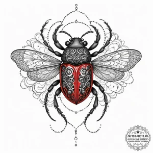 Tattoo sketch a fine line drawing of a small,... - эскиз тату (№1751861634_0, 07.07.2025 04:13) — tattoo-photo.ru