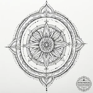 Tattoo design a zodiac animal's silhouette fo... - эскиз тату (№1751867994_0, 07.07.2025 05:59) — tattoo-photo.ru