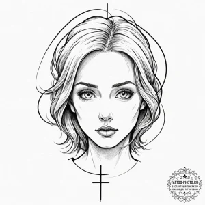 A graphic novel panel of the final twist from... - эскиз тату (№1751877711_0, 07.07.2025 08:41) — tattoo-photo.ru