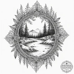 Tattoo sketch a "game over" screen subtly ble... - эскиз тату (№1751881498_0, 07.07.2025 09:44) — tattoo-photo.ru