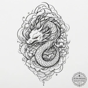 Tattoo sketch a tiny pixelated cloud linework... - эскиз тату (№1751887688_0, 07.07.2025 11:28) — tattoo-photo.ru