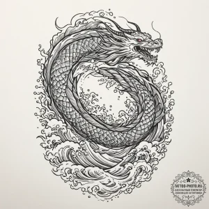 A graphic novel panel of the hallway fight sc... - эскиз тату (№1751902063_0, 07.07.2025 15:27) — tattoo-photo.ru