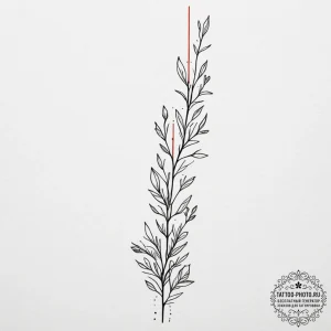 Tattoo design a child's growth chart on a wal... - эскиз тату (№1751912256_0, 07.07.2025 18:17) — tattoo-photo.ru