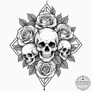 A linework tattoo of a "center for ants?!",,... - эскиз тату (№1751917326_0, 07.07.2025 19:42) — tattoo-photo.ru